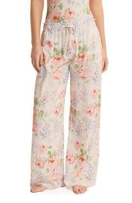Etam Etam Orchidee Floral Wide Leg Pajama Pants