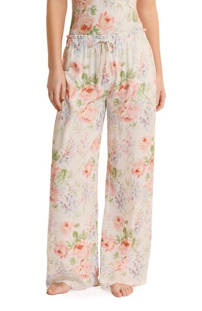 Etam Etam Orchidee Floral Wide Leg Pajama Pants
