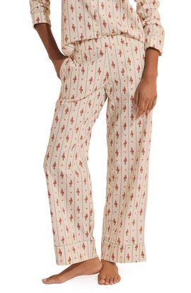 Etam Etam Orea Swiss Dot Cotton Pajama Pants