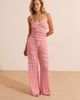 Etam Etam Vicky Striped Wide Leg Pajama Pants - 3