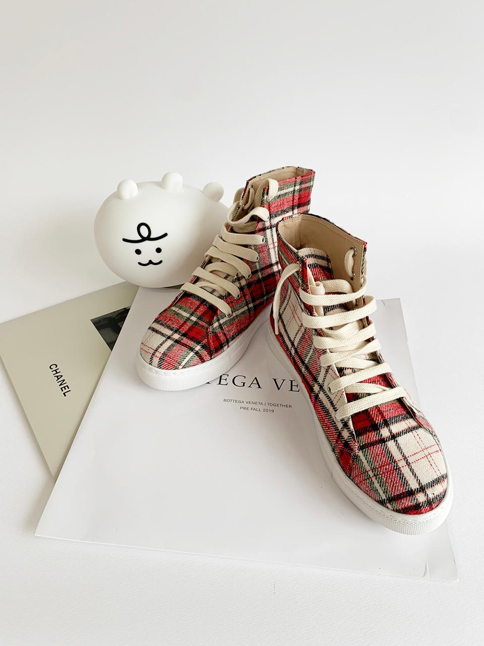ETELIN Cheeks Sneakers_Red Check