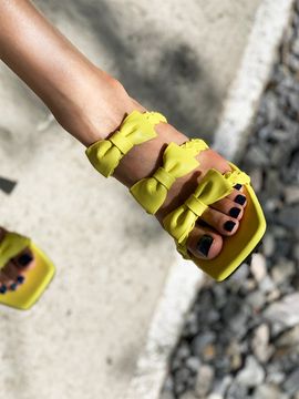 ETELIN Seize Braids Strap Sandals - Yellow
