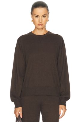 Eterne Eterne Brock Cotton Cashmere Sweater