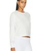 Eterne Eterne Cotton Modal Long Sleeve Boxy Tee - 2