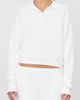 ETERNE ETERNE Cropped Polo Sweatshirt - 1