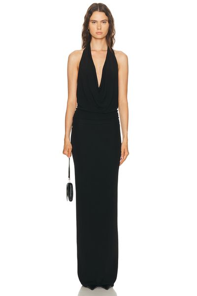 formal lace dress The Jules Dress in Black Chantilly Lace 14 / Black Chantilly Lace