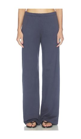 Eterne Eterne French Terry Oversized Wide Leg Sweatpant