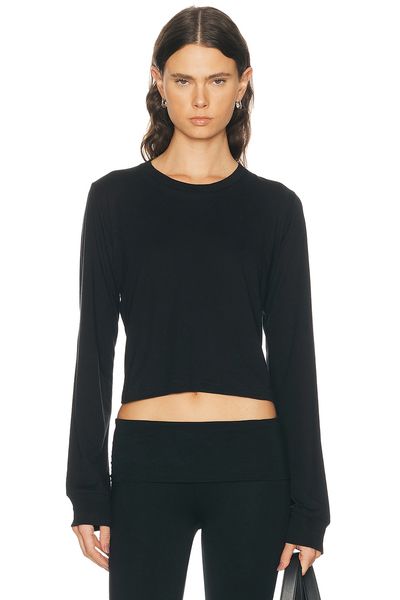 Eterne Eterne Long Sleeve Boxy Tee