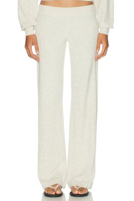 Eterne Eterne Low Rise Lounge Terry Pant