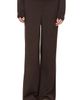 ETERNE ETERNE Wide Leg Cotton and Cashmere Lounge Pants - 1