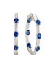 Etho Maria Women's Dolce 18K Gold & Gemstone Inside-Out Hoop Earrings - 2