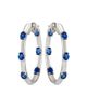 Etho Maria Women's Dolce 18K Gold & Gemstone Inside-Out Hoop Earrings - 3