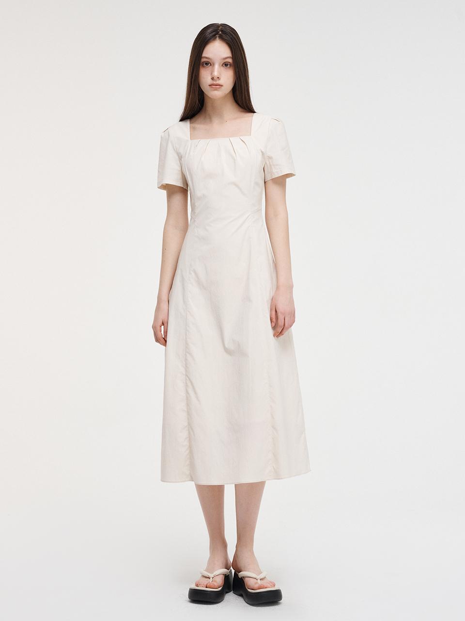 ETMON Bolero Pin Tuck Dress