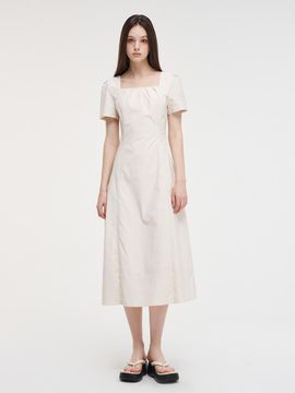 ETMON Bolero Pin Tuck Dress