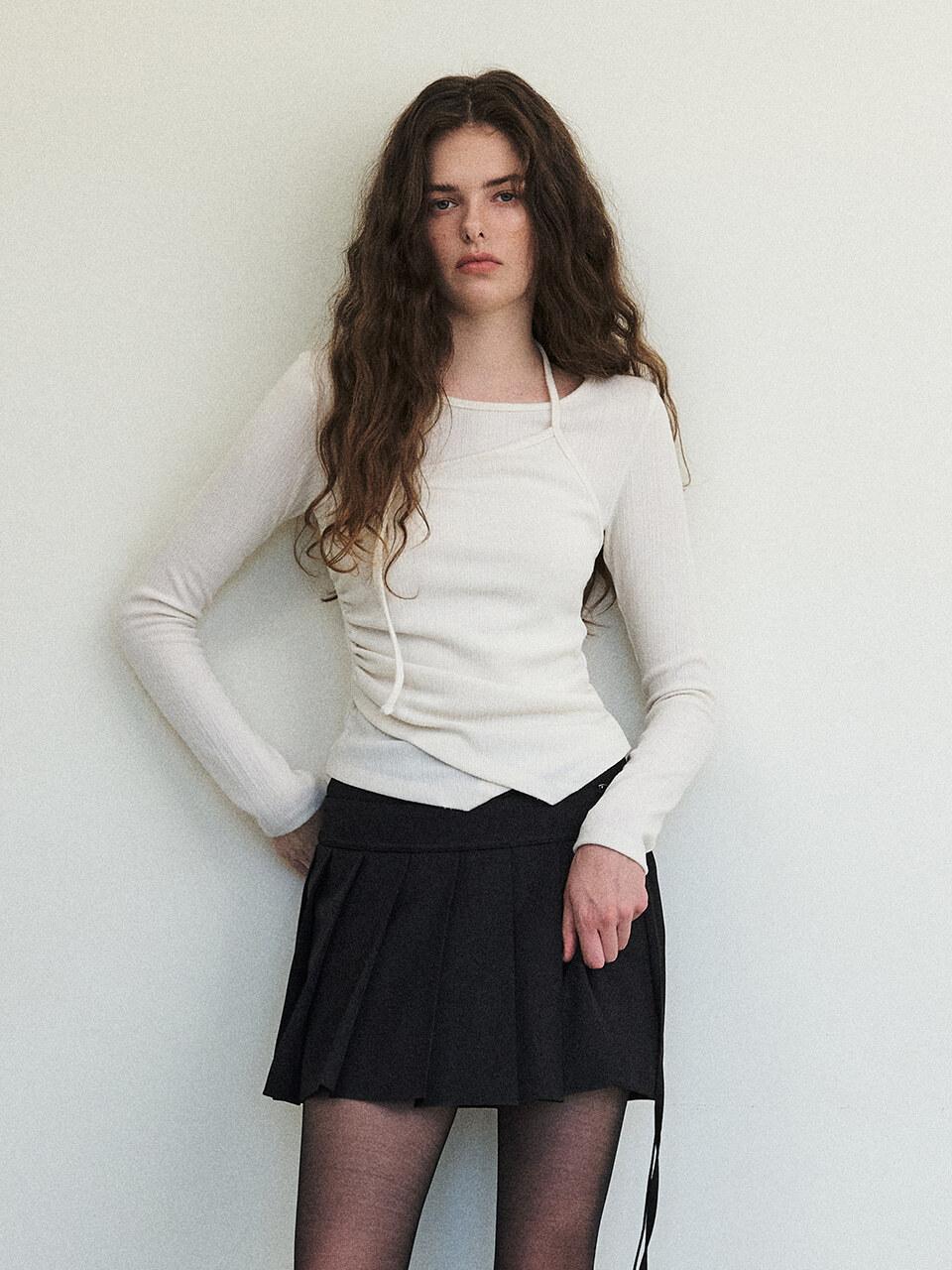 ETMON Layered Halter Strap T - Shirt