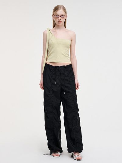 ETMON String Wide Pants_Black