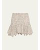 Etoile Isabel Marant Daneen Polka Dot Voile Mini Skirt - 1