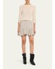 Etoile Isabel Marant Daneen Polka Dot Voile Mini Skirt - 2