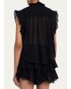 Etoile Isabel Marant Dersia Embroidered Voile Top - 3
