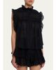 Etoile Isabel Marant Dersia Embroidered Voile Top - 4
