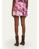 Etoile Isabel Marant Jocadia Tie-Dye Cotton Ruffle Mini Skirt - 3
