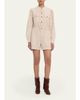 Etoile Isabel Marant Kaina Eyelet Cotton Button-Front Shirt - 2