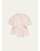 Etoile Isabel Marant Lorna Scalloped-Trim Cotton Voile Blouse - 1