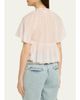 Etoile Isabel Marant Lorna Scalloped-Trim Cotton Voile Blouse - 3