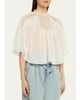 Etoile Isabel Marant Parina Embroidered Georgette Top - 4