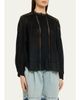 Etoile Isabel Marant Polda Embroidered Georgette Blouse - 4
