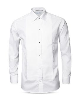 Eton Eton Classic Fit Pique Bib-Front Tuxedo Shirt