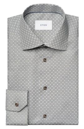 Eton Eton Contemporary Fit Print Dress Shirt