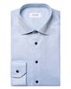 Eton Eton Contemporary Fit Twill Shirt with Contrast Buttons - 6