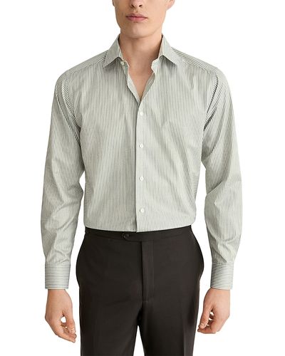 Eton Eton Cotton Slim Fit Stripe Shirt