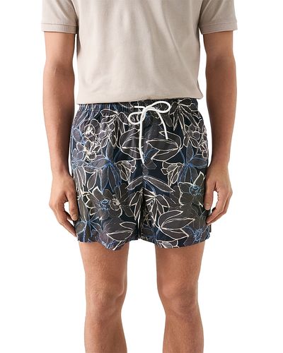 Eton Eton Floral 5.4 Swim Shorts