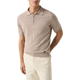 Eton Eton Linen & Cotton Fine Knit Polo