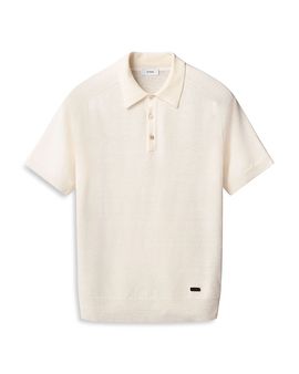 Eton Eton Linen Blend Knit Polo Shirt