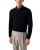 Eton Eton Merino Popcorn Stitch Polo Sweater - 4