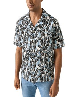 Eton Eton Palm Tree Resort Shirt