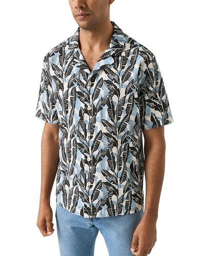 Eton Eton Palm Tree Resort Shirt