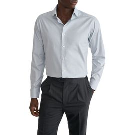 Eton Eton Slim Fit Checked Cotton Shirt