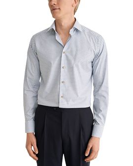 Eton Eton Slim Fit Cotton Tencel Lyocell Shirt