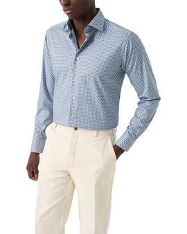 Eton Eton Slim Fit Geometric Shirt