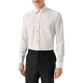 Eton Eton Slim Fit Metallic Bibbed Tuxedo Shirt
