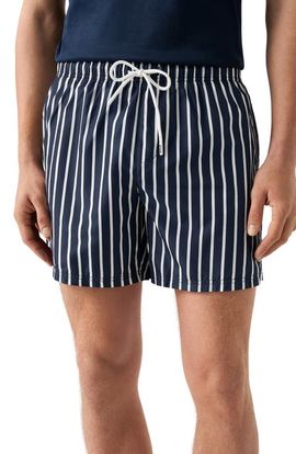Eton Eton Striped Swim Trunks