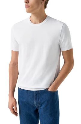 Eton Eton Texture Cotton T-Shirt