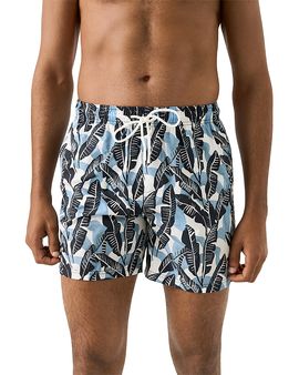 Eton Eton Tropical Leaf 5.4 Swim Shorts