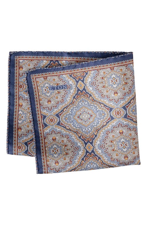 Eton Eton Two Face Silk Pocket Square