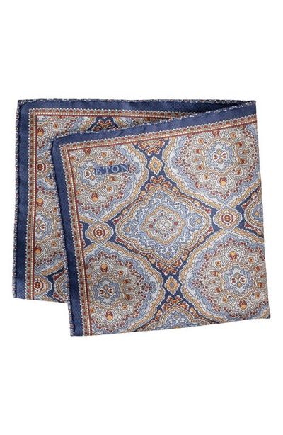 Eton Eton Two Face Silk Pocket Square