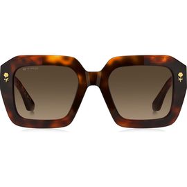 Etro Etro 52mm Gradient Rectangular Sunglasses
